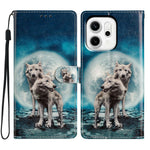 For Oppo Reno14 Pro 5G (Global) Wallet Case PU Leather Pattern Printing Stand Phone Cover with Strap