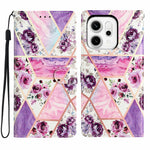 For Oppo Reno14 Pro 5G (Global) Wallet Case PU Leather Pattern Printing Stand Phone Cover with Strap
