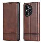 AZNS For Honor 400 Pro 5G (Global) Case Cowhide Texture PU Leather Wallet Phone Cover