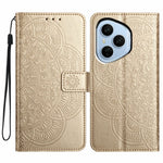 For Honor 400 Pro 5G (Global) Leather Case with Card Slots Mandala Pattern Phone Cover Stand