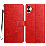 Til Samsung Galaxy A08 5G / A08 4G / A07 4G Læderetui med Kortlommer Mandala Mønster Telefoncover Stativ