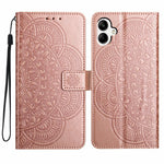 Til Samsung Galaxy A08 5G / A08 4G / A07 4G Læderetui med Kortlommer Mandala Mønster Telefoncover Stativ