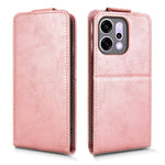 For Oppo Reno14 Pro 5G (Global) Stand Case Magnetic Clasp Vertical Flip Leather Phone Cover with Card Holder