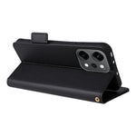 For Oppo Reno14 Pro 5G (Global) Case with Wrist Strap Litchi Texture PU Leather Wallet Phone Cover