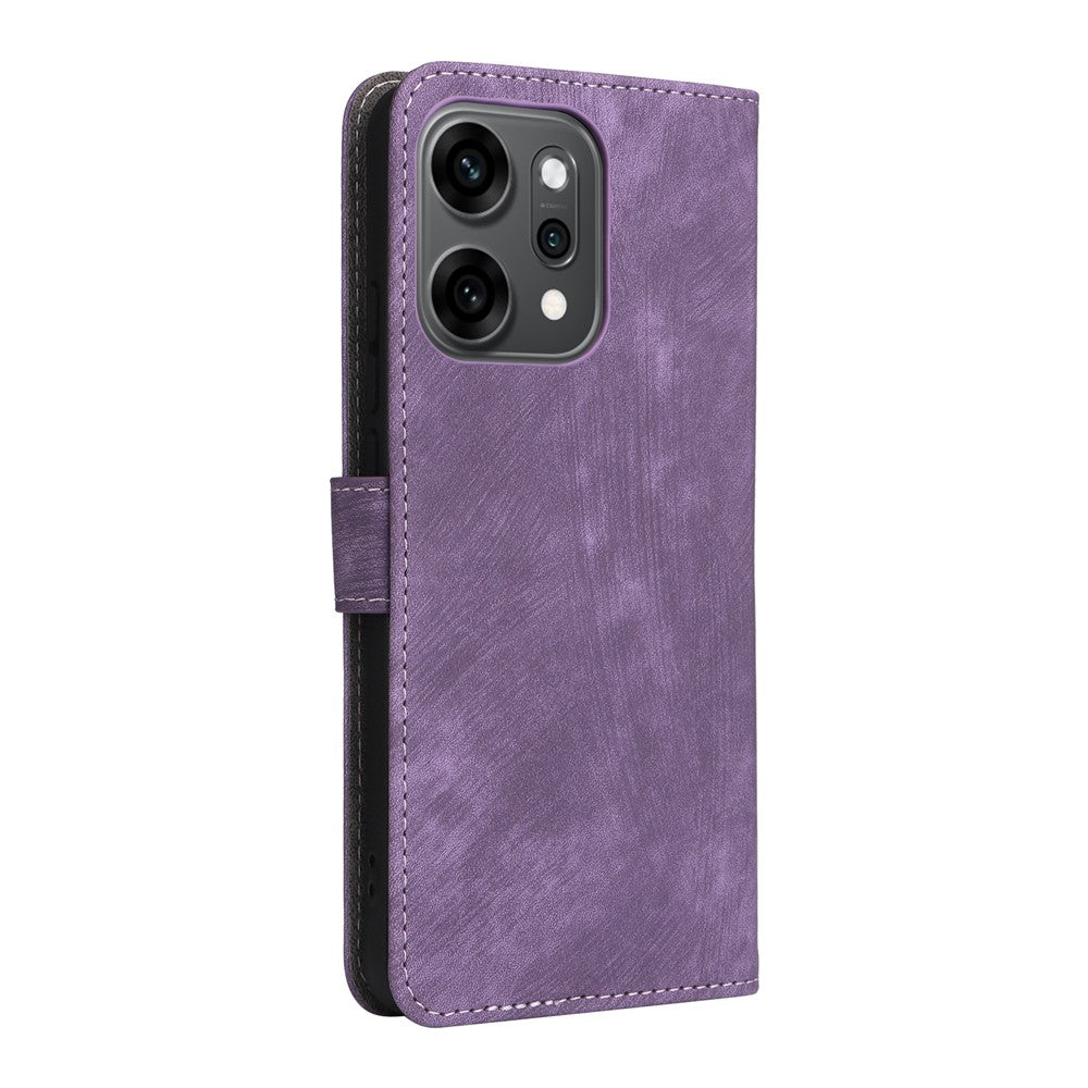 For Oppo Reno14 Pro 5G (Global) Case Wallet RFID Blocking PU Leather Phone Cover Stand with Strap