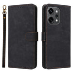For Oppo Reno14 Pro 5G (Global) Case Wallet RFID Blocking PU Leather Phone Cover Stand with Strap