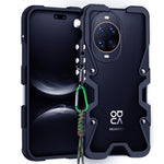 For Huawei nova 14 Ultra 5G Bumper Case Aluminium Alloy Metal Phone Shell Cover with Strap
