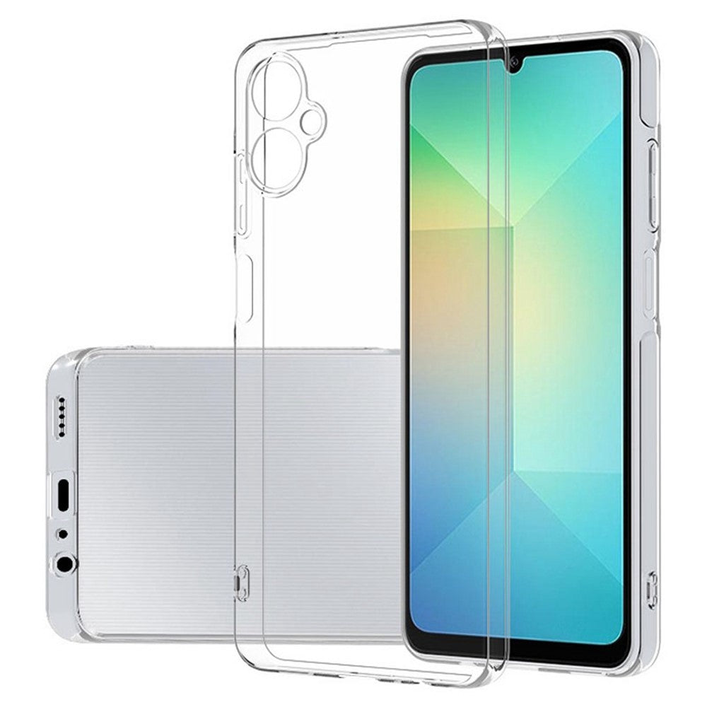 Til Samsung Galaxy A08 5G / A08 4G / A07 4G Bagcover Ultratyndt Fleksibelt TPU Gennemsigtigt Telefoncover