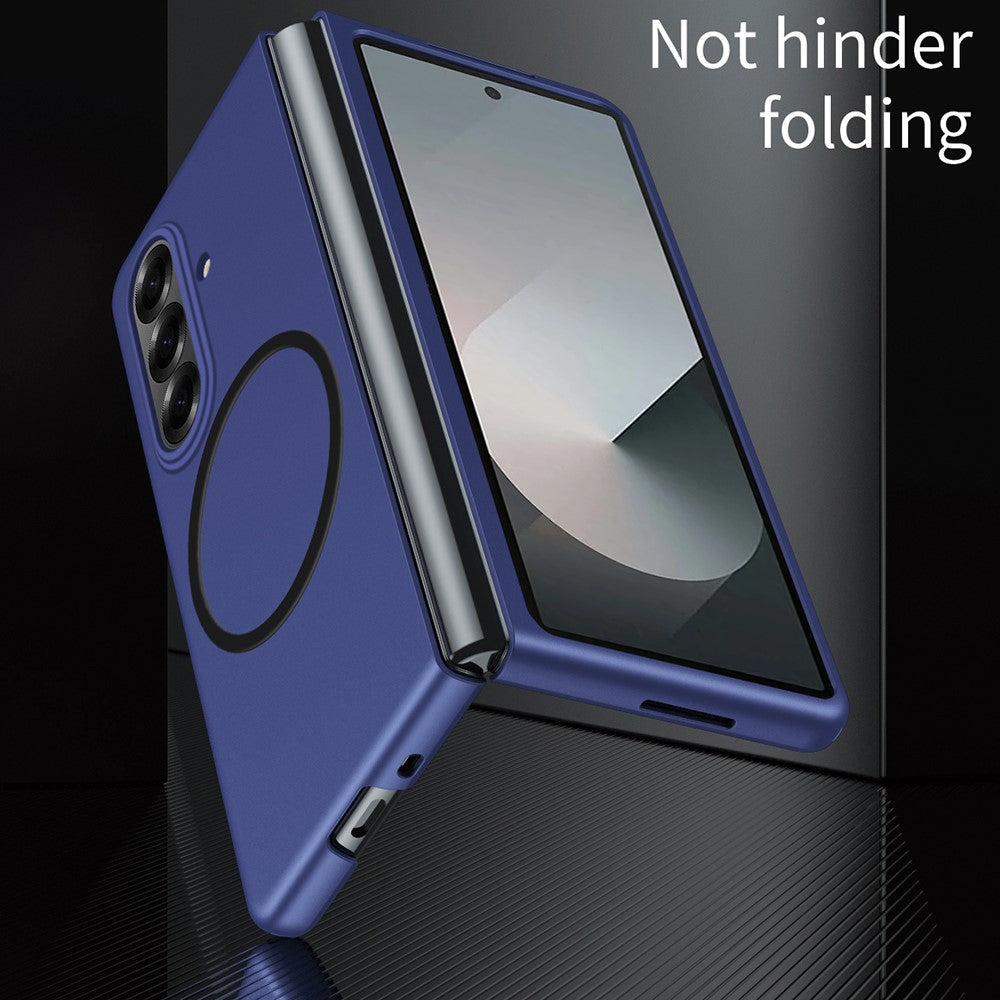 For Samsung Galaxy Z Fold7 5G Magnetic Case Skin-Touch Matte Hard PC Phone Cover