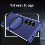 For Samsung Galaxy Z Fold7 5G Magnetic Case Skin-Touch Matte Hard PC Phone Cover