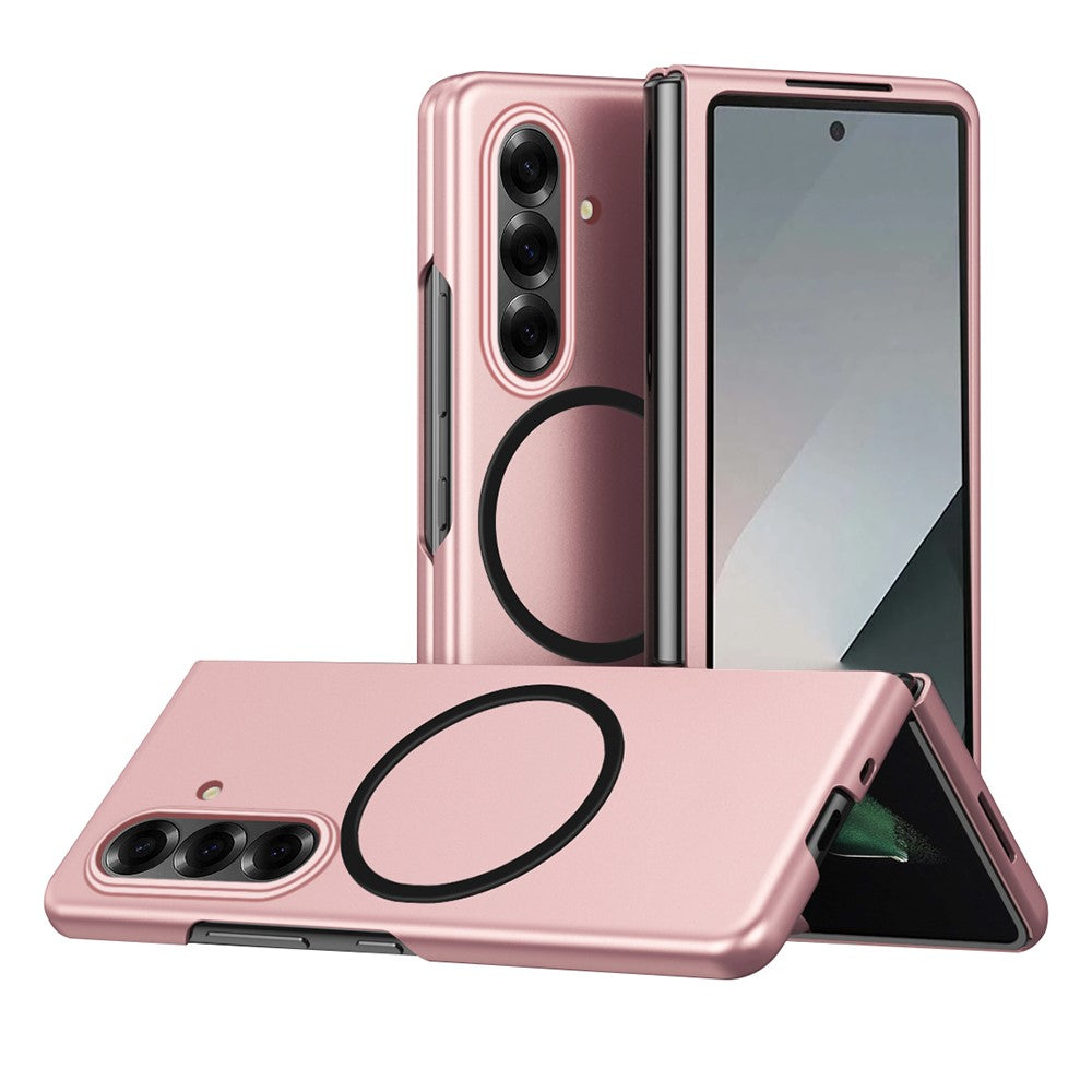 For Samsung Galaxy Z Fold7 5G Magnetic Case Skin-Touch Matte Hard PC Phone Cover