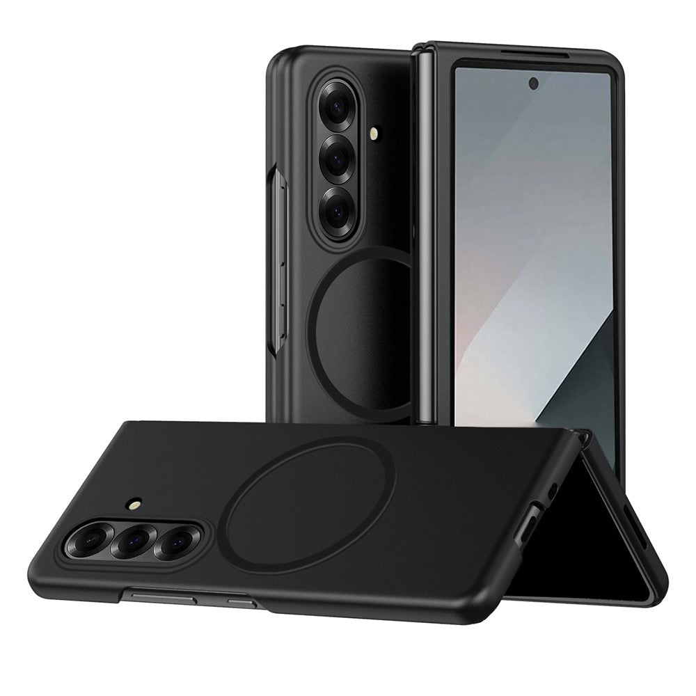 For Samsung Galaxy Z Fold7 5G Magnetic Case Skin-Touch Matte Hard PC Phone Cover