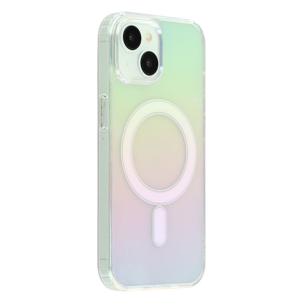 iPhone 14 Plus Slim-skal Akryl + TPU Gradient Mobilskal Kompatibelt med MagSafe