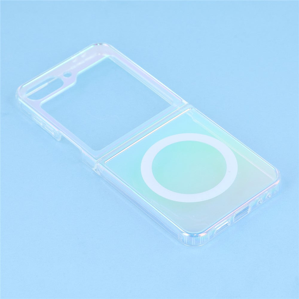 Samsung Galaxy Z Flip7 FE 5G / Z Flip6 5G Magnetiskt skal Akryl + TPU Gradient Mobilskal
