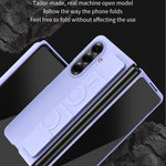 Til Samsung Galaxy Z Fold7 5G Etui Armbånd Gummibelagt Hårdt PC Telefoncover -