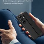 Til Samsung Galaxy Z Fold7 5G Etui Armbånd Gummibelagt Hårdt PC Telefoncover -