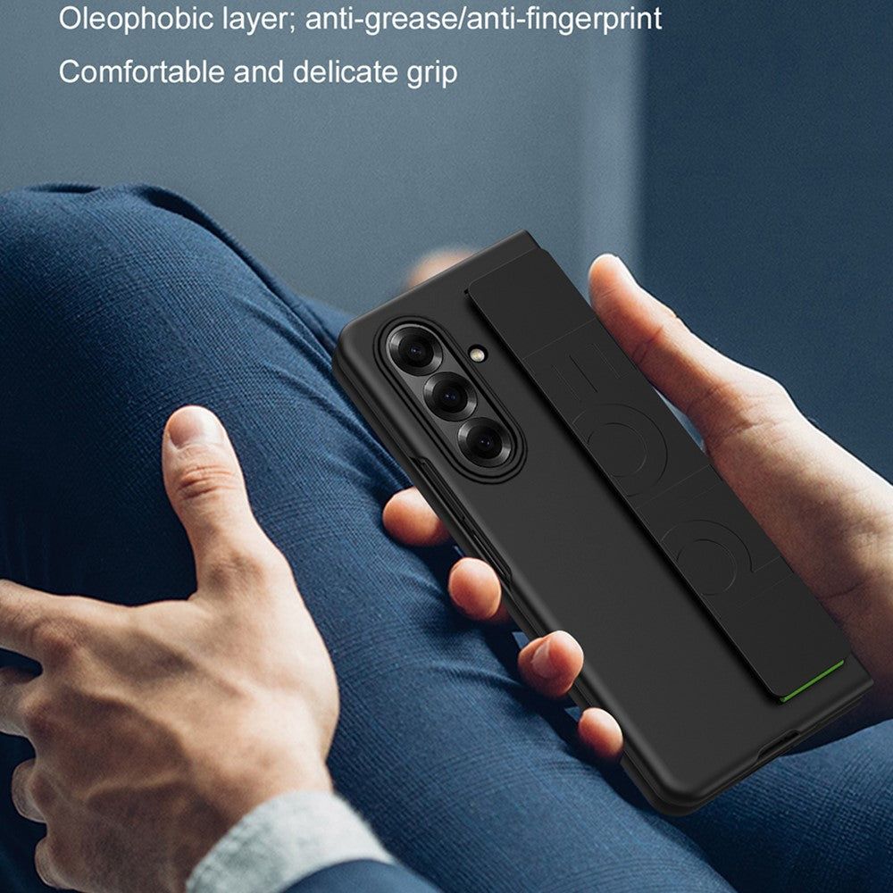 Til Samsung Galaxy Z Fold7 5G Etui Armbånd Gummibelagt Hårdt PC Telefoncover -