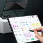 For Samsung Galaxy Z Fold7 5G Case Kickstand Hard PC Slim Phone Cover with Stylus