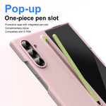 For Samsung Galaxy Z Fold7 5G Case Hard PC Phone Cover with Stylus