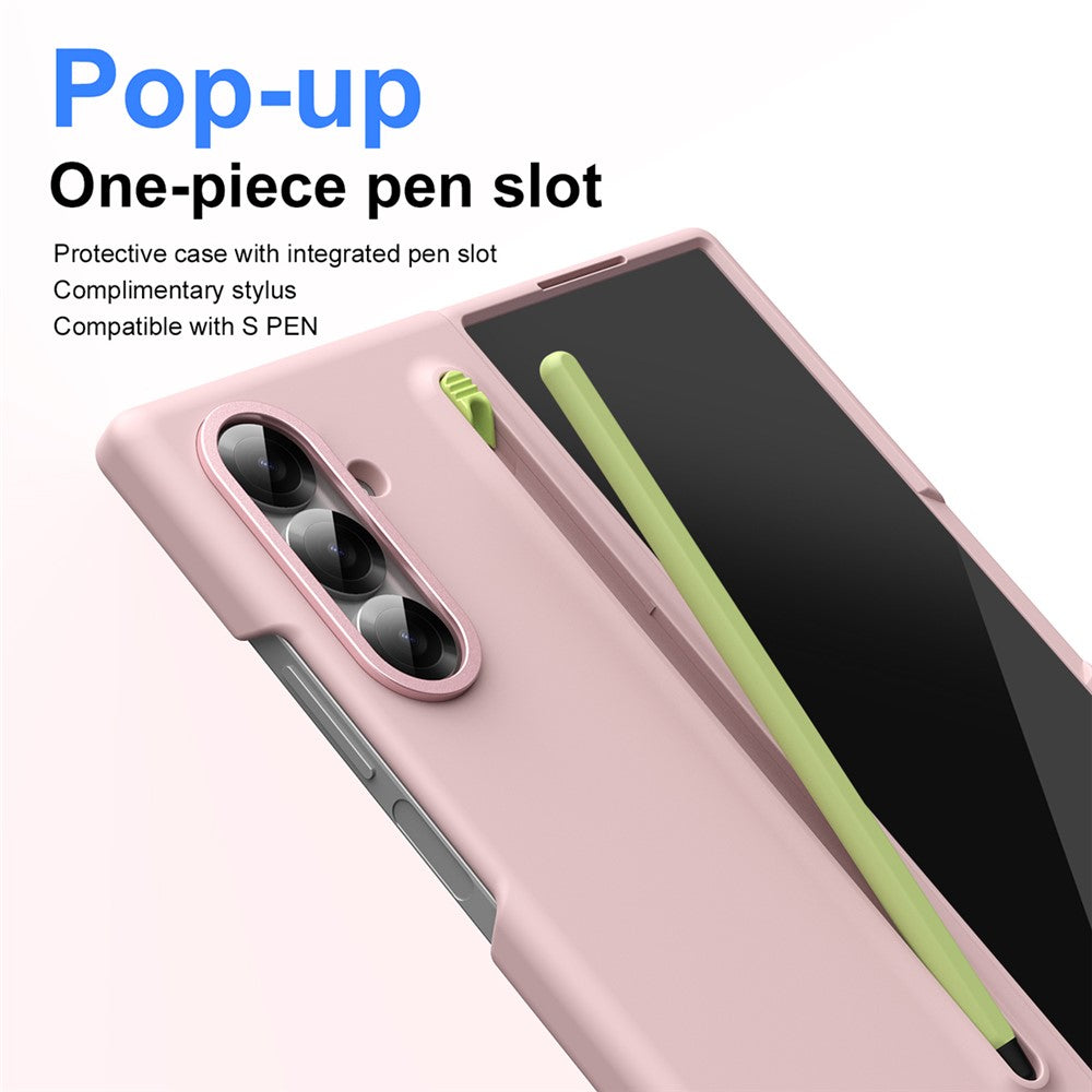 For Samsung Galaxy Z Fold7 5G Case Hard PC Phone Cover with Stylus