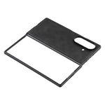 X-LEVEL Bojue-3 Series For Samsung Galaxy Z Fold7 5G Case Leather Coated PC+TPU Phone Back Cover