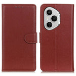 For Honor 400 Pro 5G (Global) Wallet Cover PU Læder Telefoncover Litchi Tekstur
