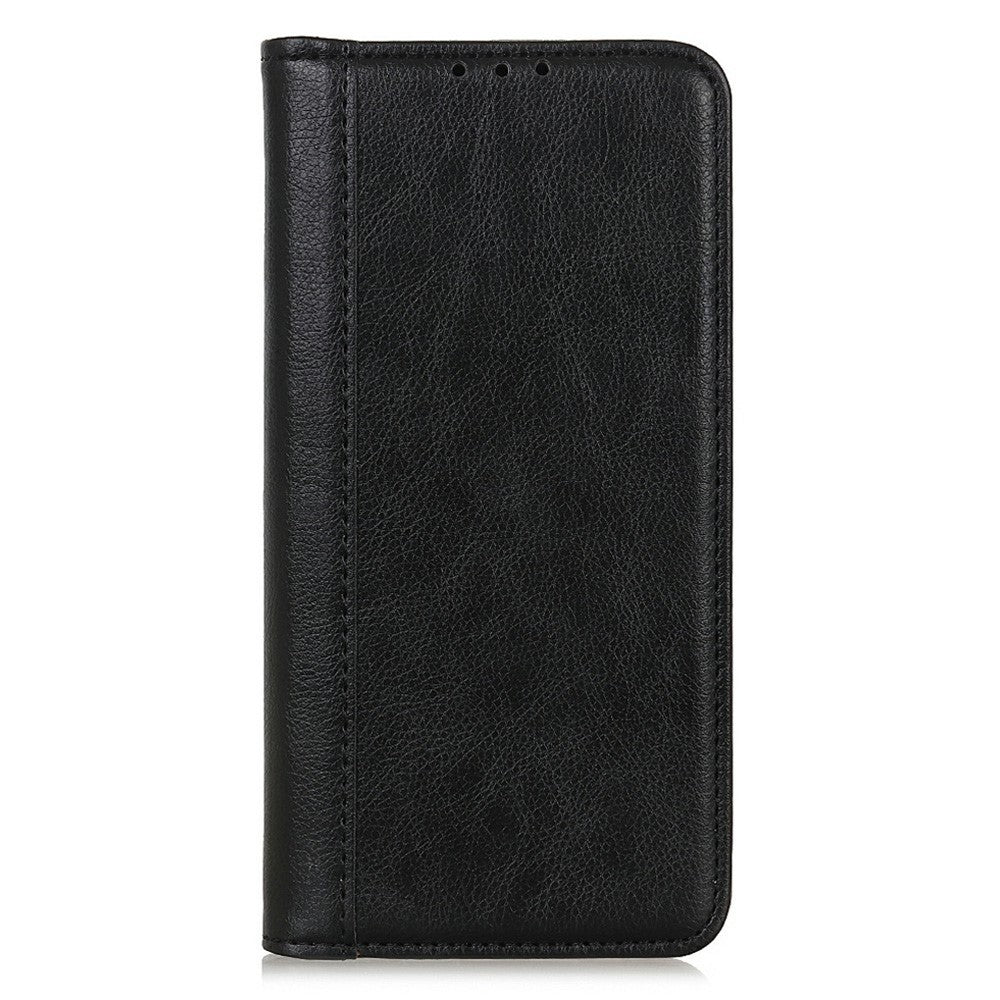 For Honor 400 Pro 5G (Global) Stand Case Split Leather Litchi Texture Wallet Phone Cover