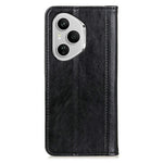 For Honor 400 Pro 5G (Global) Stand Case Split Leather Litchi Texture Wallet Phone Cover