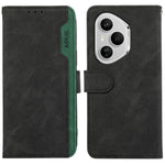 ABEEL For Honor 400 Pro 5G (Global) Case Color Splicing Leather Flip Phone Cover RFID Blocking