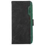 ABEEL For Honor 400 Pro 5G (Global) Case Color Splicing Leather Flip Phone Cover RFID Blocking