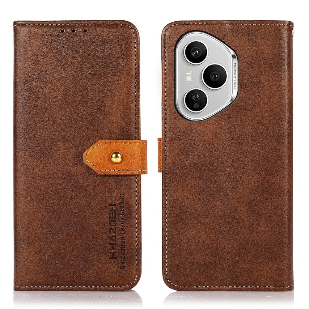KHAZNEH For Honor 400 Pro 5G (Global) Wallet Phone Case Stand Leather Flip Cover