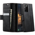 CASEME 033 Series til Samsung Galaxy Note20 Ultra 5G / Note20 Ultra Etui RFID Blokerende Pung Stand Kalve Tekstur Læder Telefon Cover