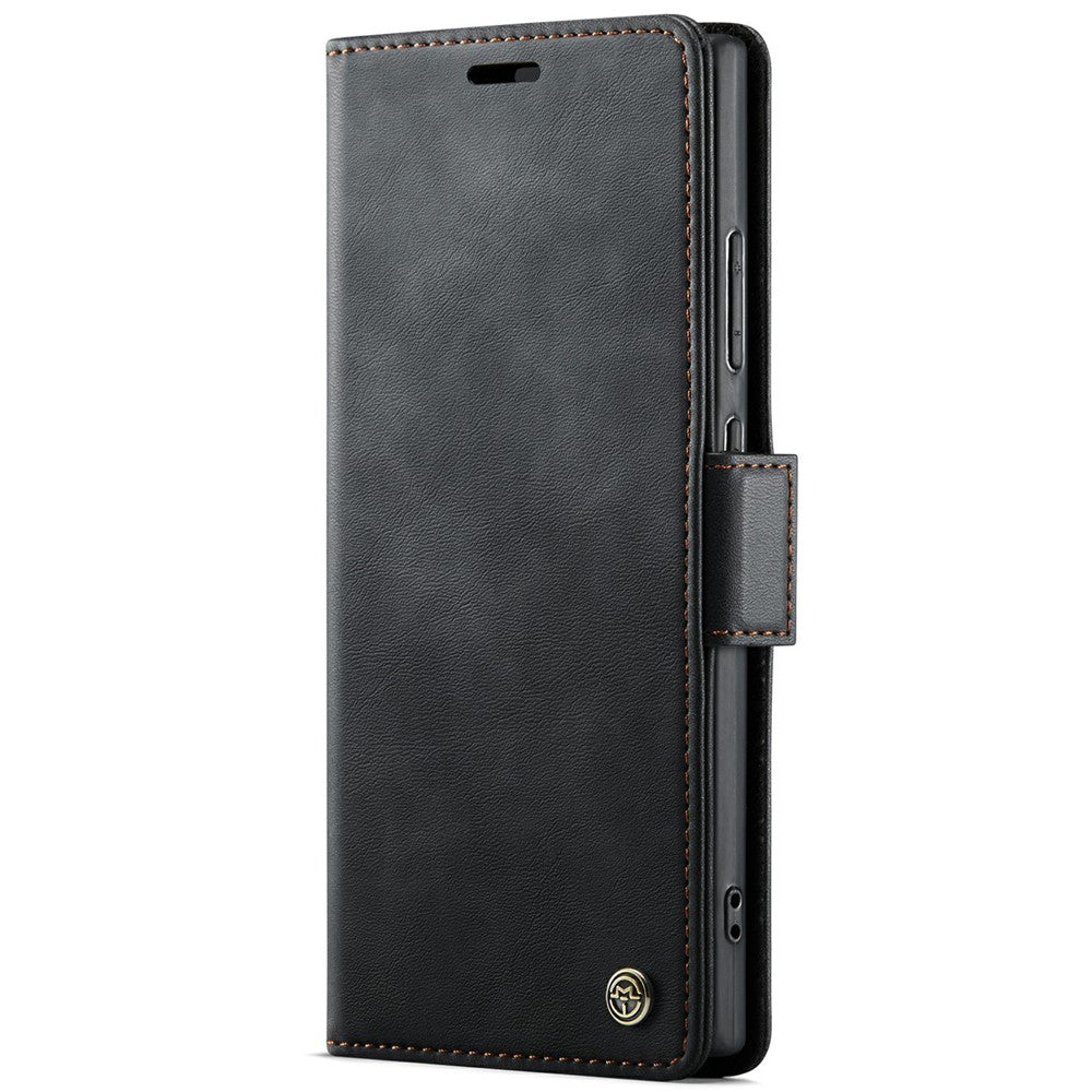 CASEME 033 Series til Samsung Galaxy Note20 Ultra 5G / Note20 Ultra Etui RFID Blokerende Pung Stand Kalve Tekstur Læder Telefon Cover
