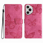 For Honor 400 Pro 5G (Global) Case Butterfly Design Flip Wallet Leather Phone Cover Skin-Touch