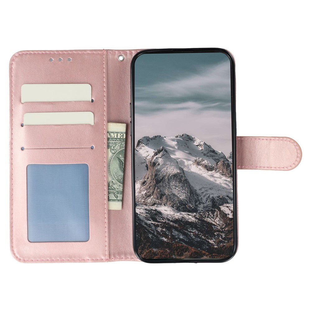 For Honor 400 Pro 5G (Global) Case PU Leather Mandala Imprinted Design Wallet Phone Cover