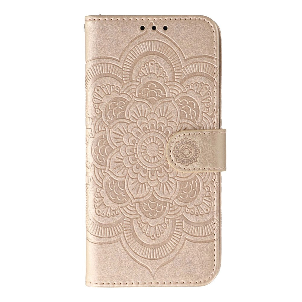 For Honor 400 Pro 5G (Global) Case PU Leather Mandala Imprinted Design Wallet Phone Cover