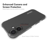 ENKAY HAT PRINCE For iPhone 17 Clear Phone Case   Shockproof Anti-slip TPU Cover