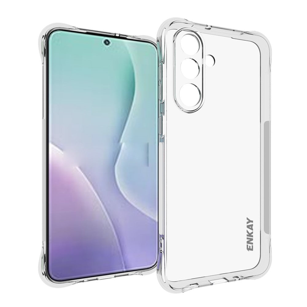 ENKAY HAT PRINCE For Samsung Galaxy M56 5G Clear Phone Case   Shockproof Anti-slip TPU Cover