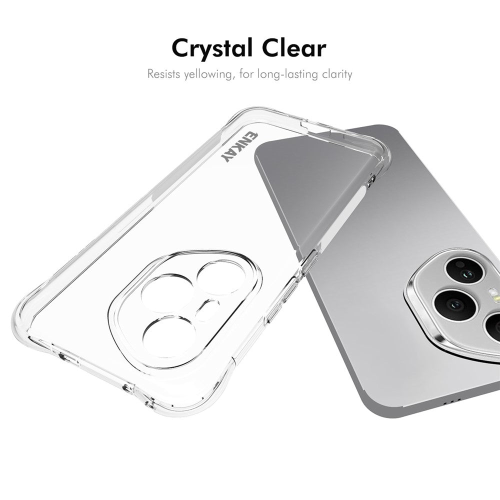 ENKAY HAT PRINCE For Honor 400 Pro 5G (Global) Clear Phone Case   Shockproof Anti-slip TPU Cover