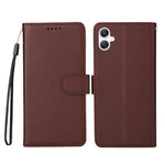 Til Samsung Galaxy A08 5G / A08 4G / A07 4G / A06 4G / A06 5G etui RFID-blokerende 3 kortlommer PU-læder telefoncover med håndledsrem