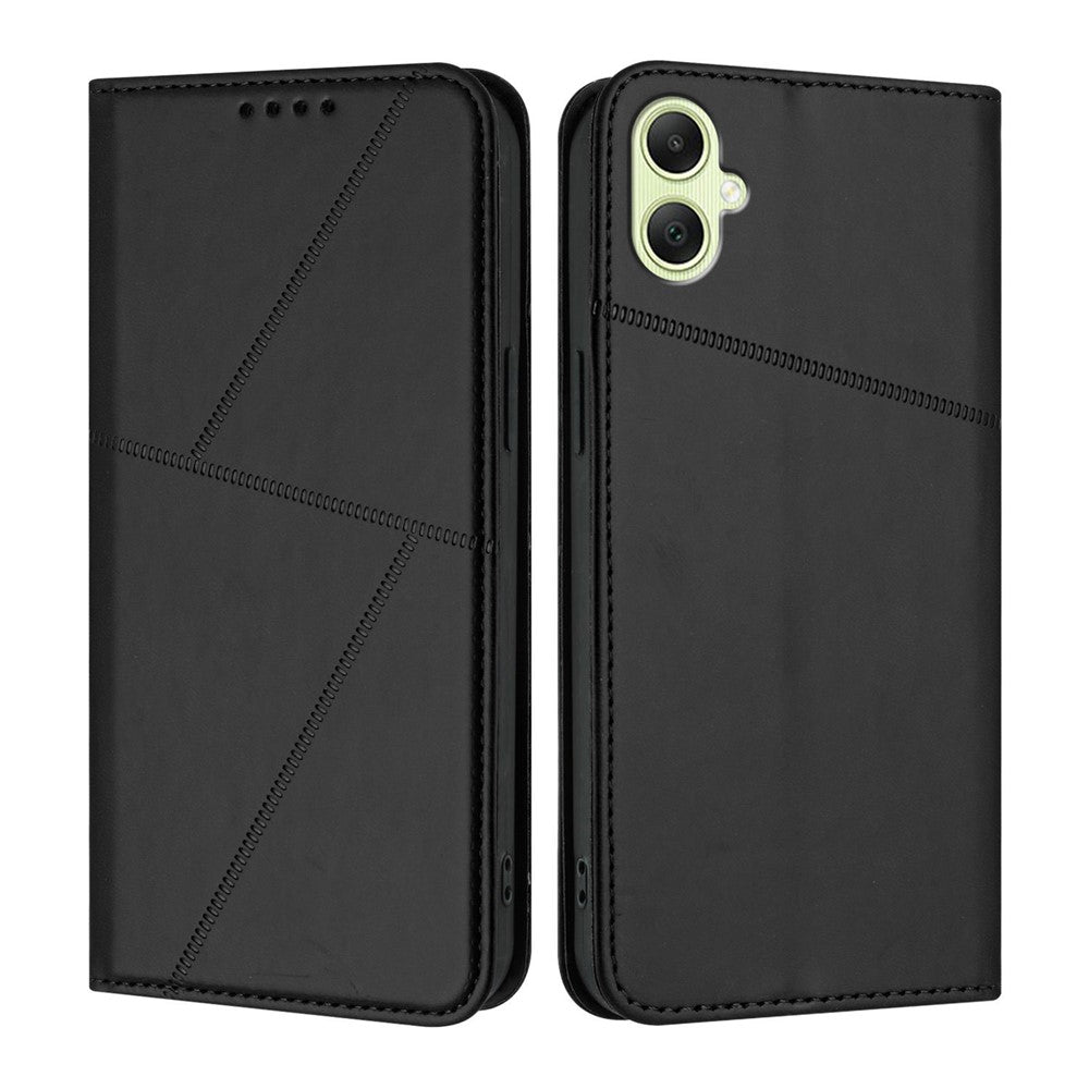 Til Samsung Galaxy A08 5G / A08 4G / A07 4G / A06 4G / A06 5G Pung-Etui Magnetisk Lukning Læder Flip Telefoncover med Stativ