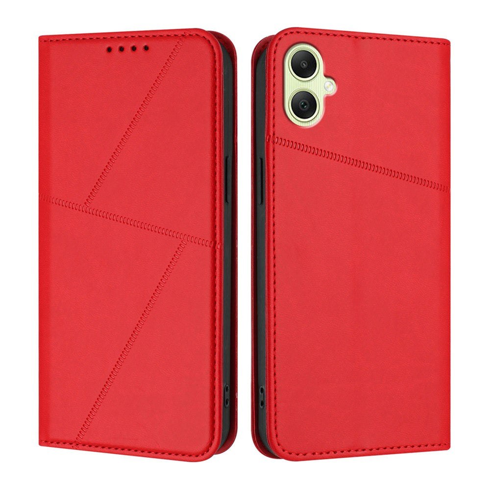 Til Samsung Galaxy A08 5G / A08 4G / A07 4G / A06 4G / A06 5G Pung-Etui Magnetisk Lukning Læder Flip Telefoncover med Stativ