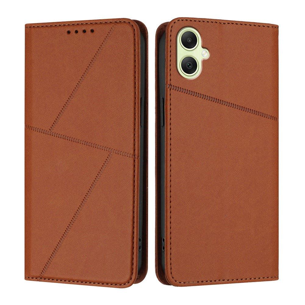 Til Samsung Galaxy A08 5G / A08 4G / A07 4G / A06 4G / A06 5G Pung-Etui Magnetisk Lukning Læder Flip Telefoncover med Stativ