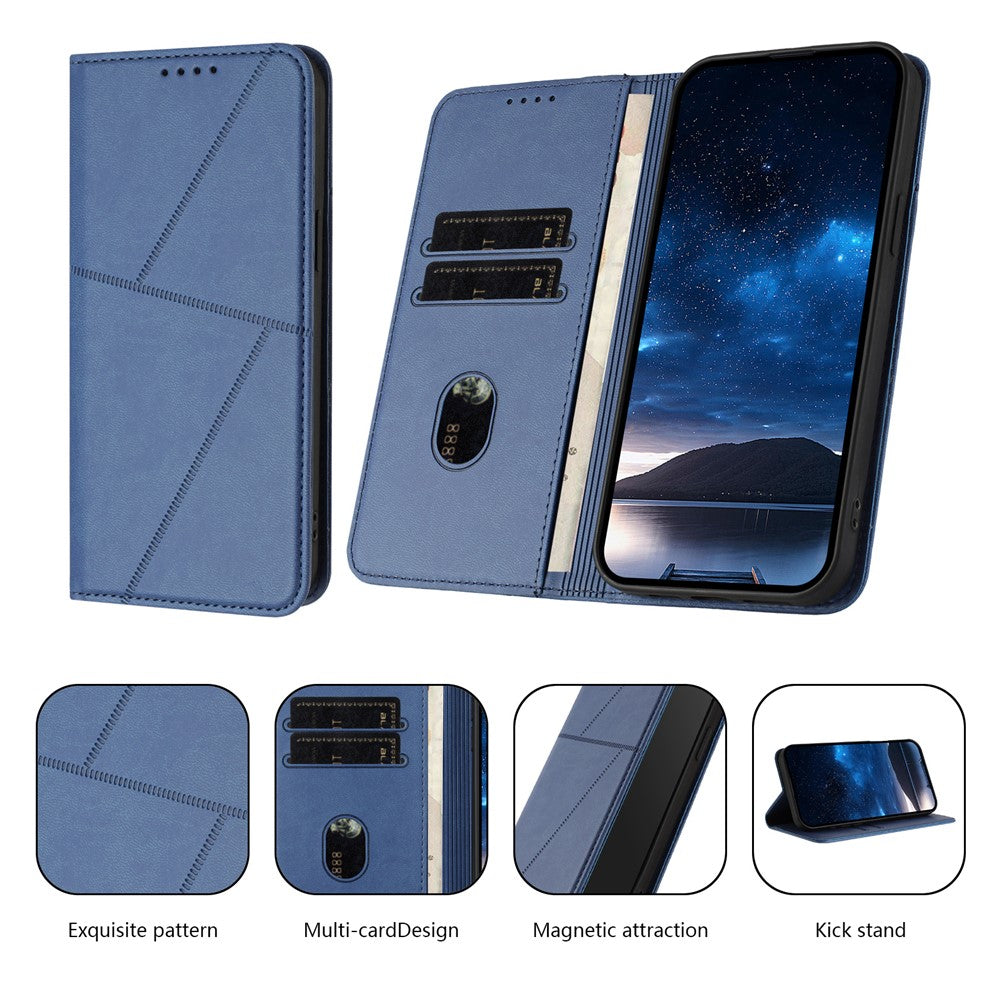For Honor 400 Pro 5G (Global) Wallet Case Magnetic Closure Leather Flip Phone Cover with Stand