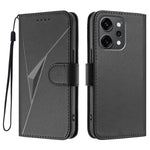 Oppo Reno14 Pro 5G (Kina) / Oppo Reno14 Pro 5G (Global) fodral triangulärt läderfodral med snodd