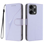 Oppo Reno14 Pro 5G (Kina) / Oppo Reno14 Pro 5G (Global) fodral triangulärt läderfodral med snodd