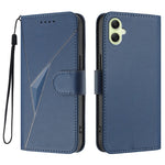 Til Samsung Galaxy A08 5G / A08 4G / A07 4G / A06 4G / A06 5G Etui Trekant Aftryk Læder Telefoncover med Snor