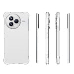 WANLONFENG För Xiaomi Civi 5 Pro 5G TPU-skal WL2-serien 2,0 mm mobilskydd med 2 st. härdat glasfilm
