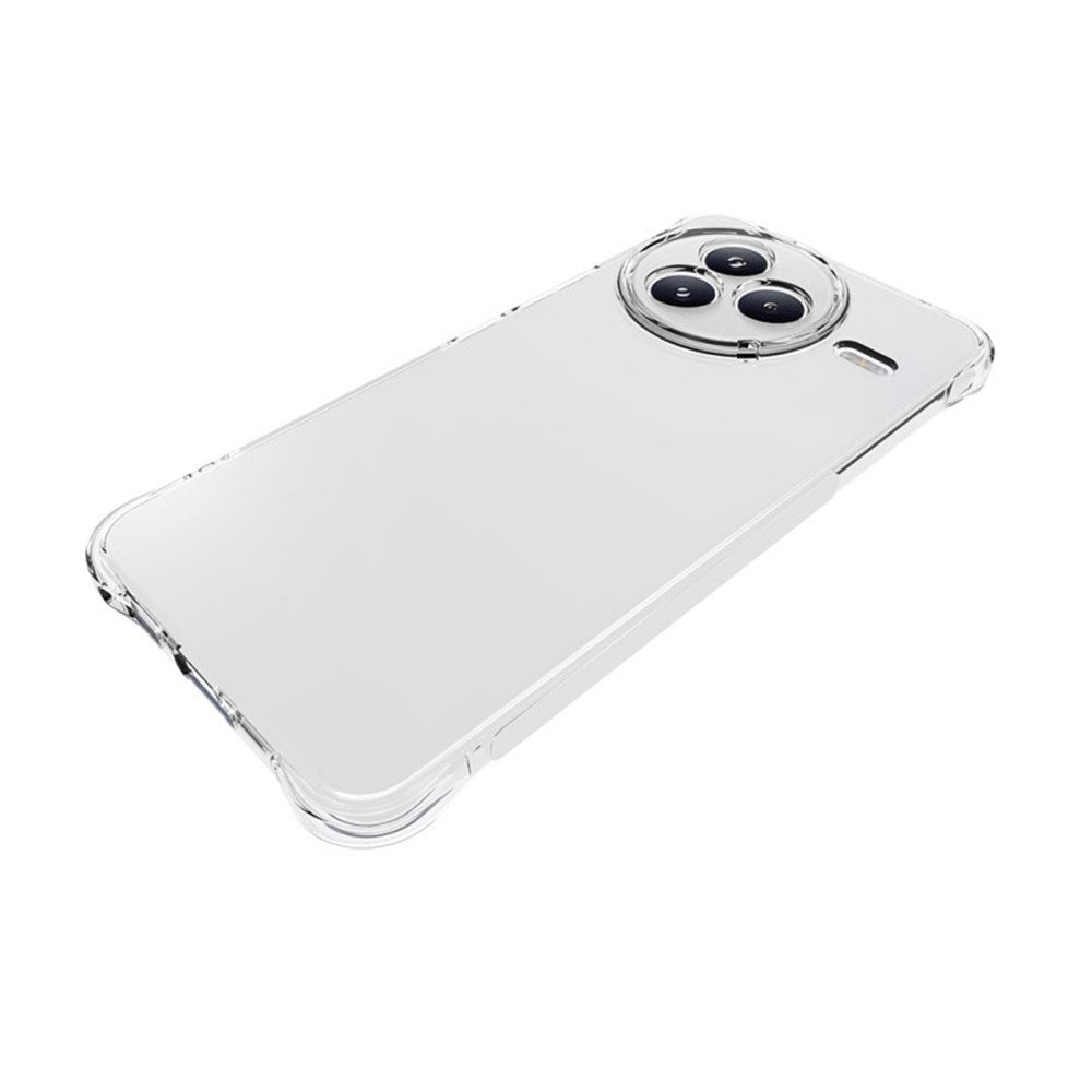 WANLONFENG För Xiaomi Civi 5 Pro 5G TPU-skal WL2-serien 2,0 mm mobilskydd med 2 st. härdat glasfilm
