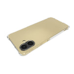 WANLONFENG til Samsung Galaxy A08 4G / A07 4G TPU Cover WL2 Serie 2.0 mm Telefoncover med 2 stk. Hærdet Glasfilm